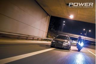 AUDI S3 20VT 750+wHp vs BMW S1000RR 195wHp